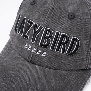 LAZYBIRD TORNED CAP DENIM GREY