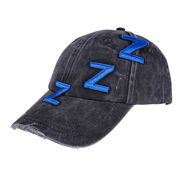 LAZYBIRD ZZZ CAP DENIM GREY
