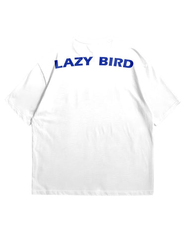 LAZY BIRD T-Shirt (Blue/White)