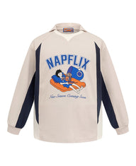 LAZY BIRD NAPFLIX CHILLING SWEAT SHIRT